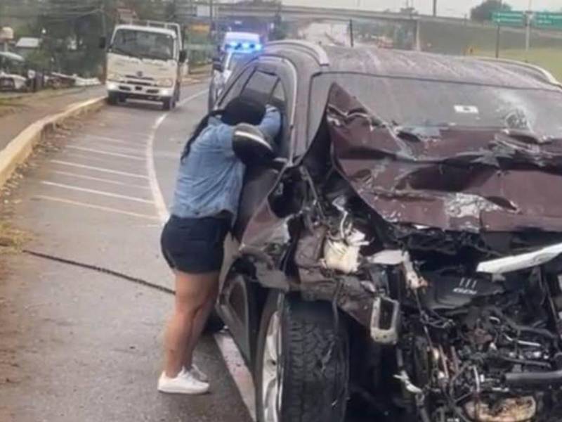 Autoridades identificaron al conductor que murió en un terrible accidente vial el martes en la carretera CA-5, cerca del sector de La Barca, Santa Cruz de Yojoa (Cortés).