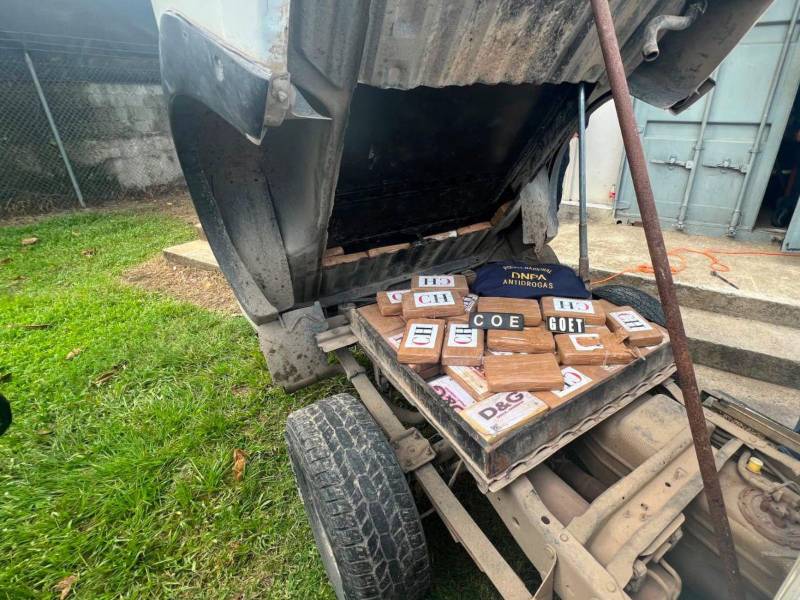 El detenido fue identificado como Axel Humberto Cruz Turcios, de 23 años, originario y residente de San Lorenzo, Choluteca.