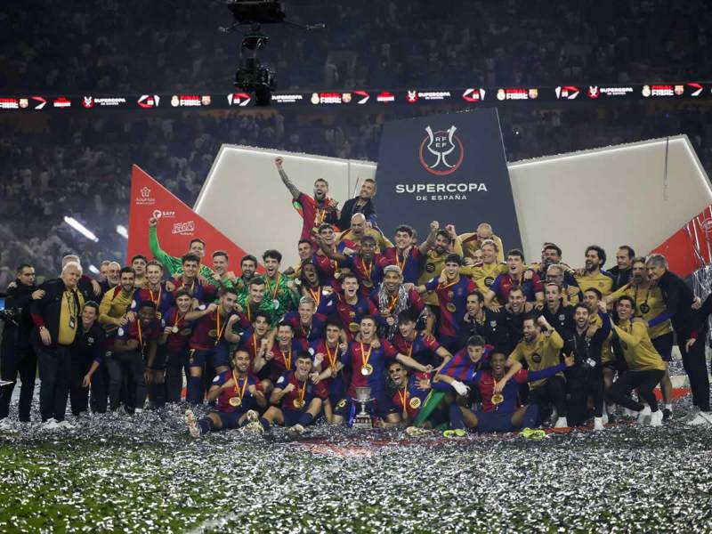 El Barcelona se embolsó un millonario premio tras ganar el trofeo de la Supercopa de España contra el Real Madrid en Arabia Saudita. La euforia azulgrana en imágenes.