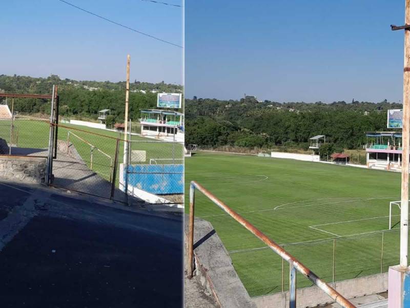 En este desierto estadio Mariano Matamoros de Cuernavaca preparará la Selección de Honduras el partido de vuelta de los cuartos de final de la Nations League contra México.