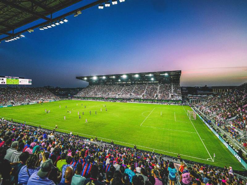El Chase Stadium se inauguró en 2020 como sede provisional del Inter Miami CF.