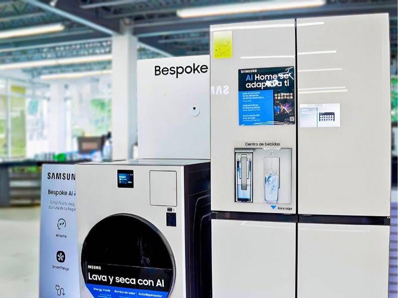 La nueva línea de electrodomésticos Bespoke AI 2025 llega a Honduras de la mano de Tiendas Molineros a nivel nacional.