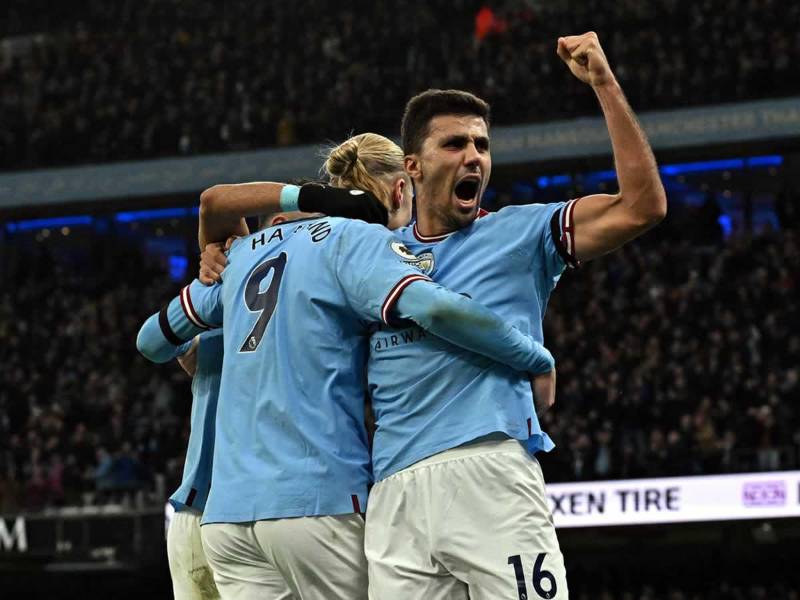 El Manchester City derrotó de local al Aston Villa en la jornada 23 de la Premier League.