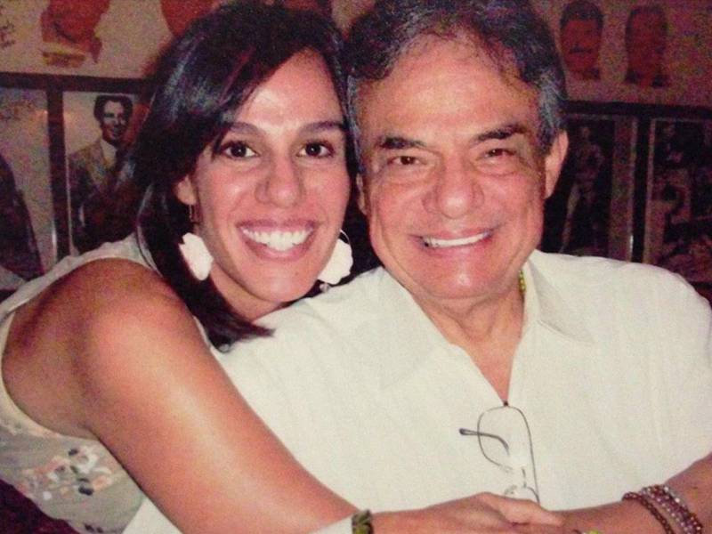 José José y su hija Marysol Sosa.
