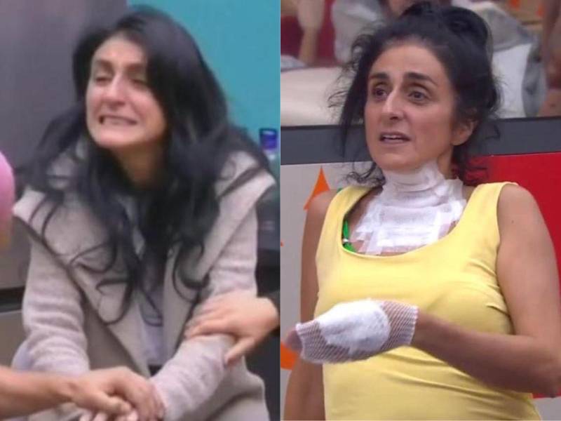 La comediante tuvo algunas quemaduras en su cuerpo al tratar de hacer dulce de leche.