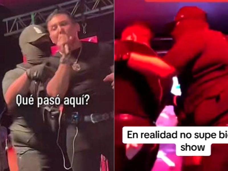 Edwin Luna, Imagines captadas de videos del concierto en Washington