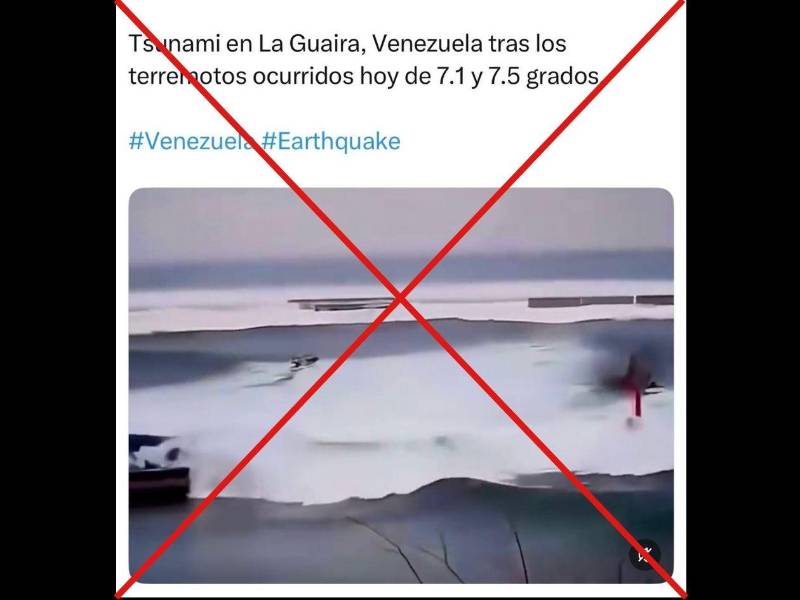 Captura de pantalla a una publicación de X hecha el 25 de junio de 2026.