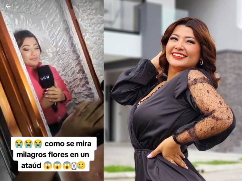 La talentosa presentadora de noticias Milagro Flores impacto a sus miles de seguidores por un video que rápidamente se volvió viral en las redes sociales, donde aparece adentro de un ataúd