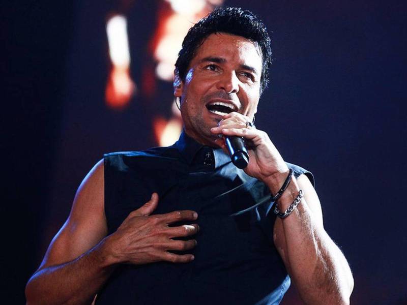El cantante Chayanne.