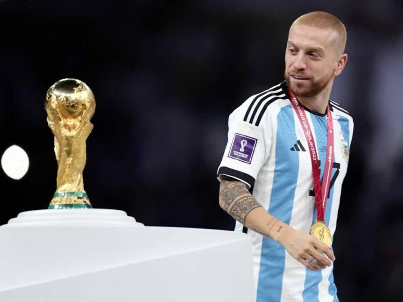 Alejandro ‘Papu’ Gómez salió campeón con la Selección Argentina en el Mundial de Qatar 2022.