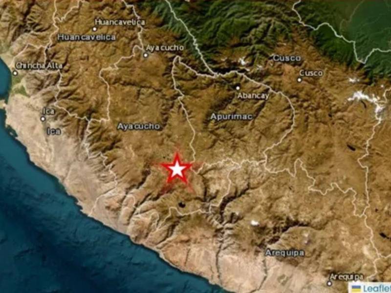 Nueva réplica estremece Ayacucho tras fuerte sismo de 7,2.