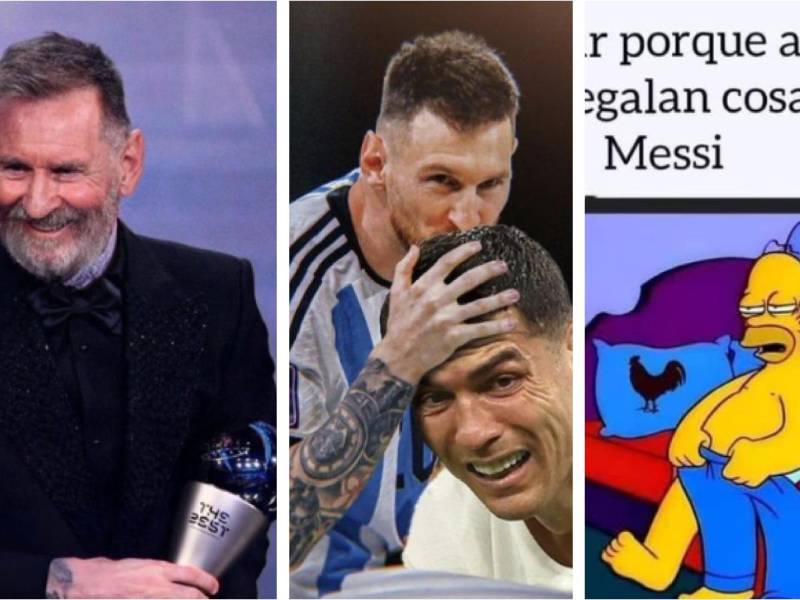 Lionel Messi ganó el Premio The Best 2023 y las redes sociales no perdonaron. Estos fueron los jocosos memes que dejó la premiación.