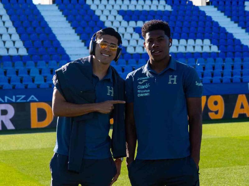 Honduras y Perú juegan este martes en el Estadio Municipal de Butarque en España.