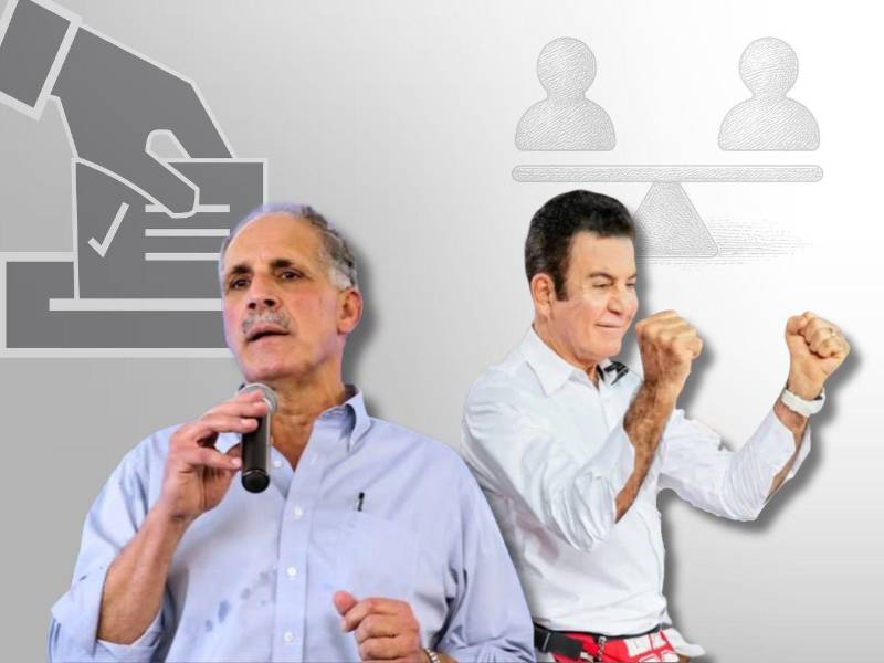 Nasry Asfura, del Partido Nacional, y Salvador Nasralla de corte liberal, mantienen una diferencia mínima en el resultado de los votos en las elecciones generales.