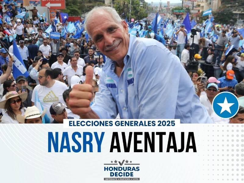 El primer corte de resultados preliminares del CNE da ventaja al candidato nacionalista