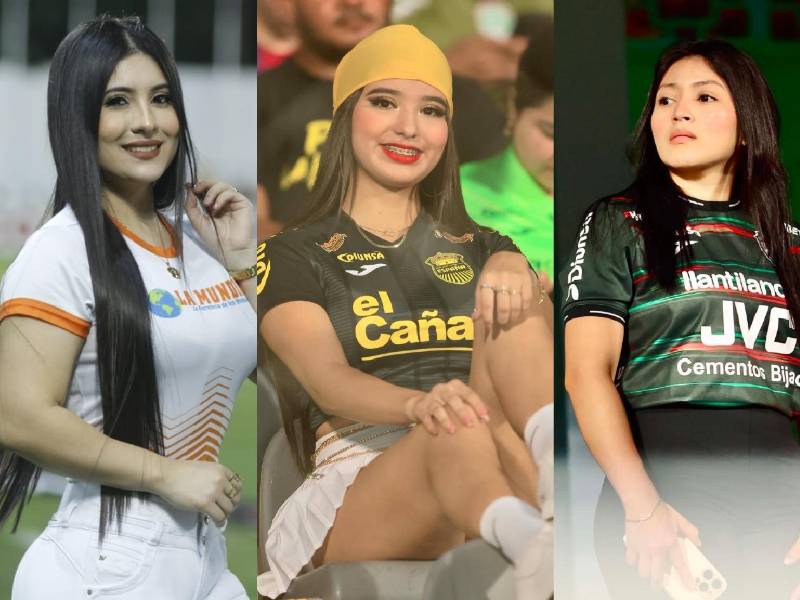¡Enamoraron previo al derbi! Te compartimos las mejores imágenes del ambiente y las chicas que cautivaron en San Pedro Sula.