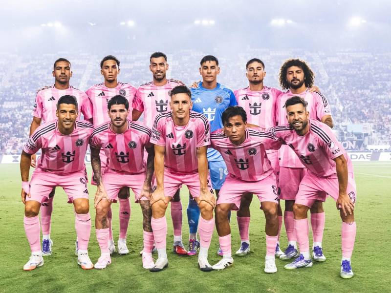 El 11 titular del Inter Miami que se enfrentó a los Tigres de México por la Leagues Cup 2025.