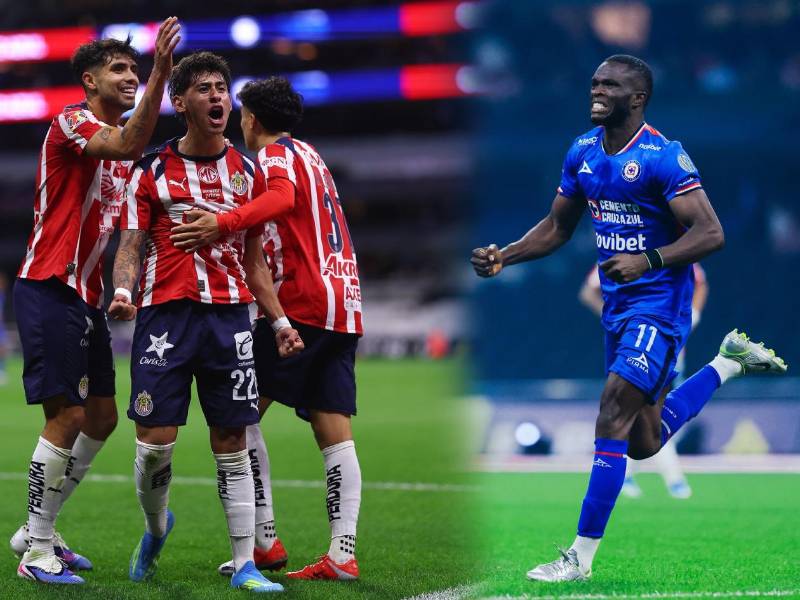 Cruz Azul y Chivas empataron en partidazo de cuatro goles en las semifinales de la Liga MX.