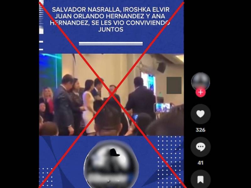 Captura de pantalla a una publicación de TikTok, hecha el 13 de octubre de 2026.