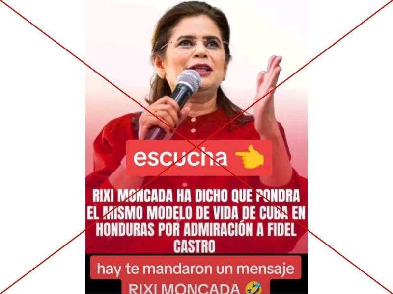 Captura de pantalla a una publicación de TikTok hecha el 31 de marzo de 2025.