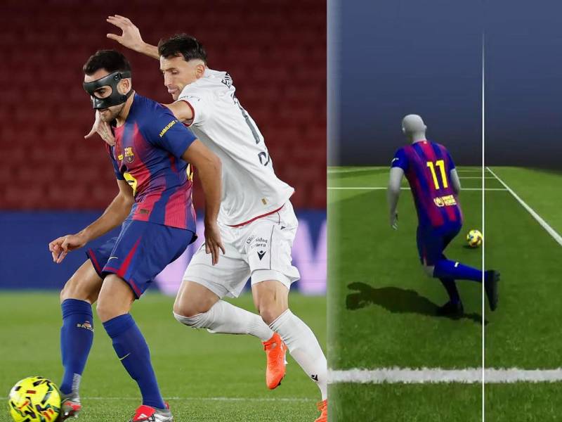 Barcelona no puede contra un muy defensivo Osasuna. Le anularon un gol a Ferran Torres por polémico fuera de juego.