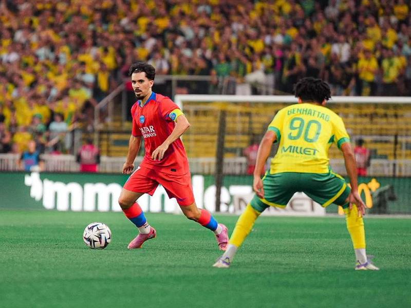 Vitinha manejó el centro del campo del PSG y anotó el gol del triunfo.