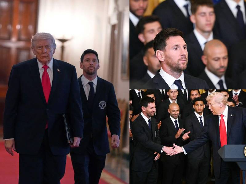 Lionel Messi y el Inter Miami fueron homenajeados por Donald Trump por haber ganado el título de la MLS 2025. En la Casa Blanca estuvo un hondureño presente y la reacción del argentino cuando el presidente de Estados Unidos mencionó a Cristiano Ronaldo.