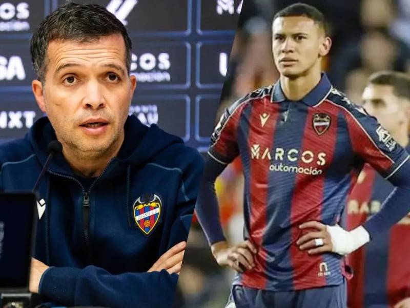 Luís Castro, entrenador del Levante, habló sobre el futuro de Kervin Arriaga.