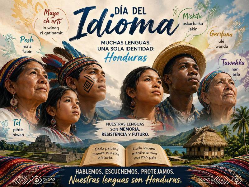 Honduras alberga lenguas indígenas y afrodescendientes que aún resisten pese a la presión del español y la falta de políticas sostenidas.
