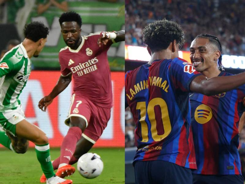 El Real Madrid y Betis abrieron con las acciones de la jornada 4 de la Liga Española.