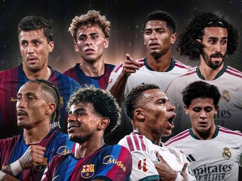 El mundo del fútbol se paraliza este domingo 25 de octubre con una nueva edición del Clásico español entre Barcelona y Real Madrid.