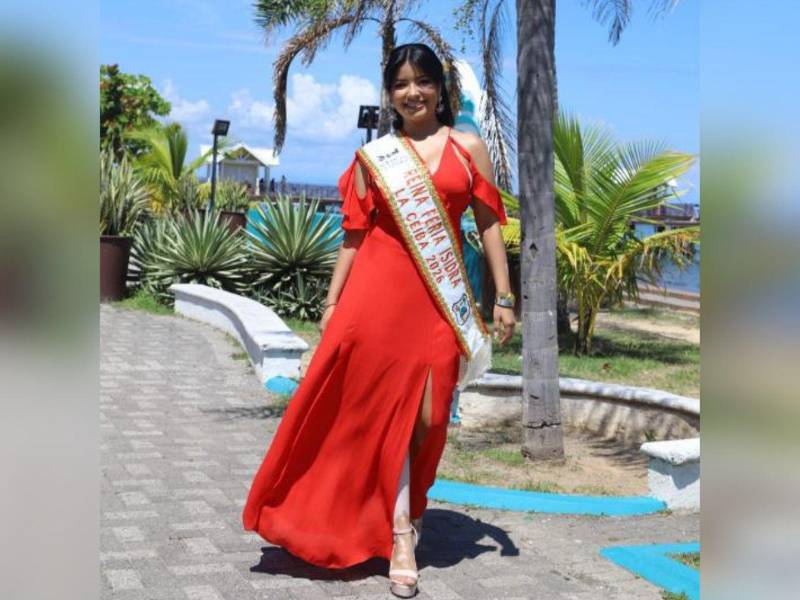 Kimberly Rosales es la nueva soberana de los ceibeños y será coronada este sábado 9 de mayo.