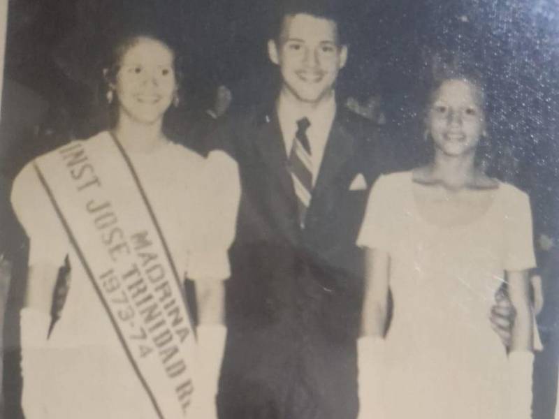Juana Leticia Cook Pineda también fue madrina del JTR en 1973.