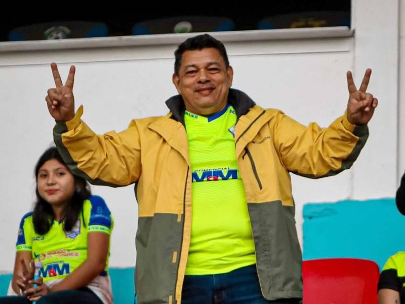 Samuel García, presidente del Olancho FC.