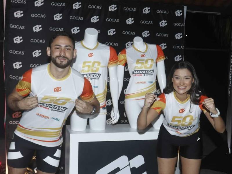 También se hizo el lanzamiento oficial de la camiseta de la 50 Maratón LAPRENSA-Gatorade.