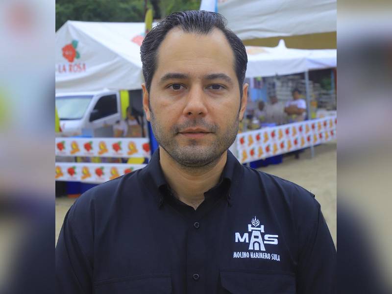 Ángelo Casco, gerente general de Molino Harinero Sula.