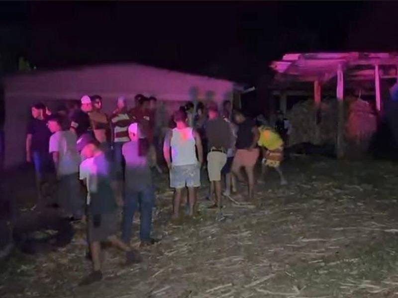 El dantesco asesinato ha causado consternación entre los vecinos de la comunidad de Camalotales. Las víctimas eran muy queridas en la zona.