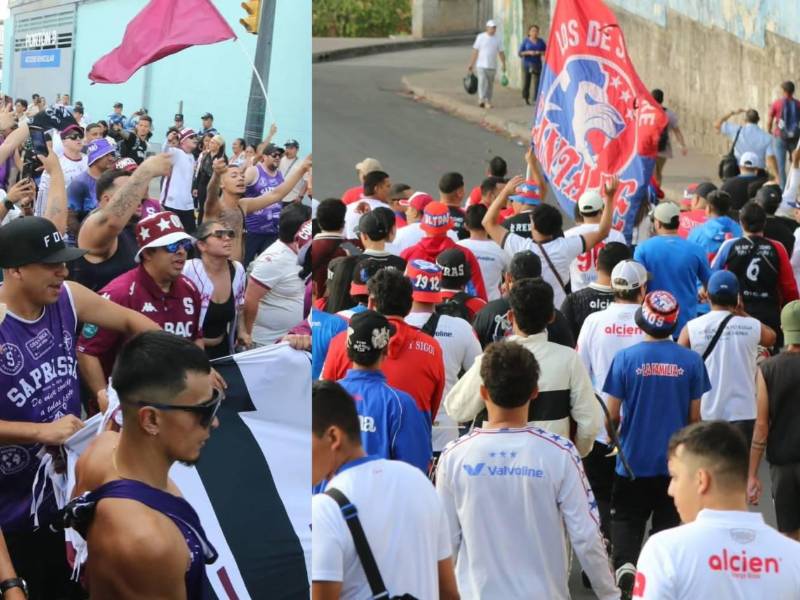 Las calles de Tegucigalpa fueron escenario de un encuentro poco habitual y cargado de emoción en la previa del esperado clásico centroamericano entre Olimpia y Saprissa.