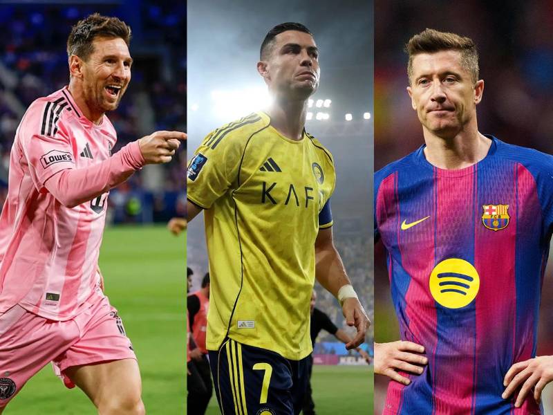 Así marcha la tabla histórica de máximos goleadores con Cristiano Ronaldo y Lionel Messi luchando por ser el mejor rompiendo las redes de los arcos rivales.