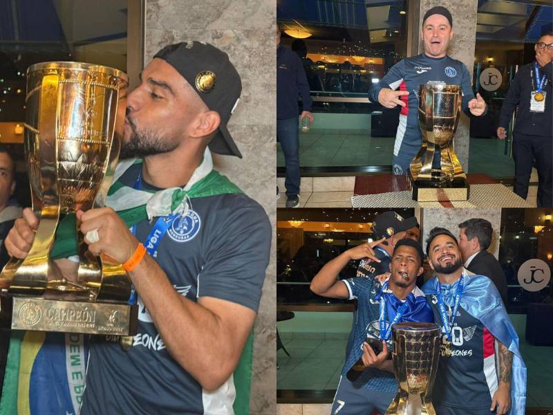 Motagua desató una auténtica fiesta tras conquistar el torneo Clausura 2026 de la Liga Nacional, con jugadores, cuerpo técnico y familiares celebrando a lo grande la ansiada Copa 20.