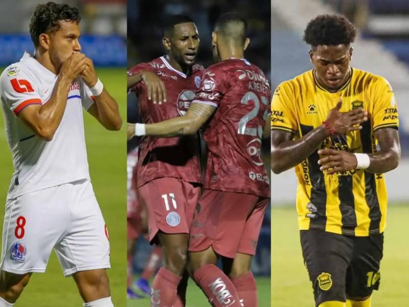La primera división del fútbol hondureño se pone al rojo vivo.