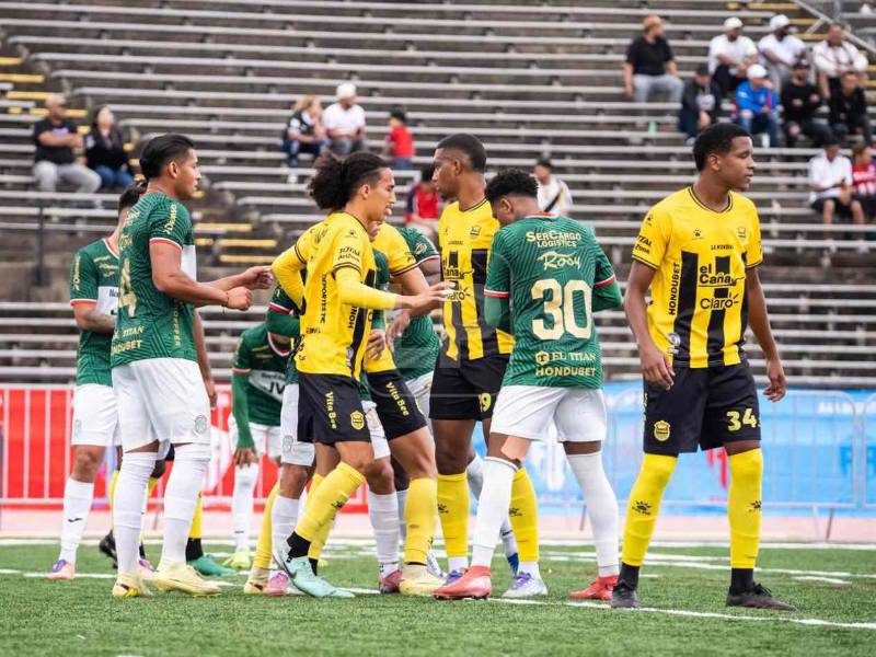 Real España y Marathón se enfrentaron este domingo un amistoso en Estados Unidos.