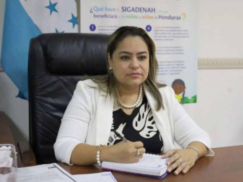 Fotografía de archivo de Dulce Villanueva, exministra de la Dinaf.