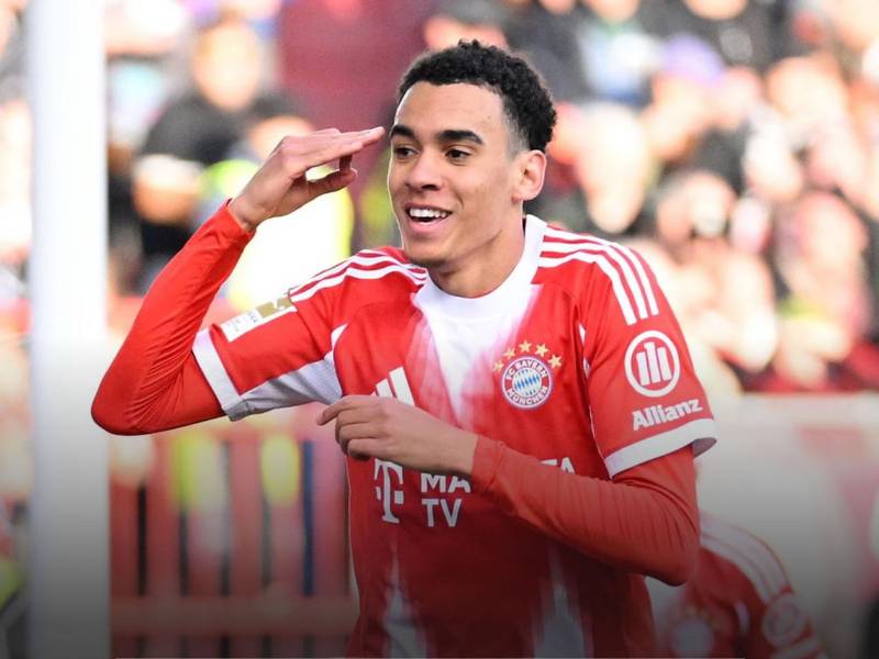 Jamal Musiala fue el encargado de abrir el marcador en San Pauli.