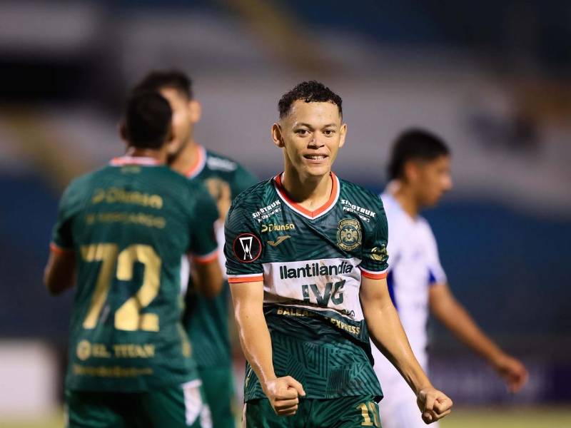 Damin Ramírez marcó el gol que firmó la victoria del Marathón ante el Alianza de El Salvador.