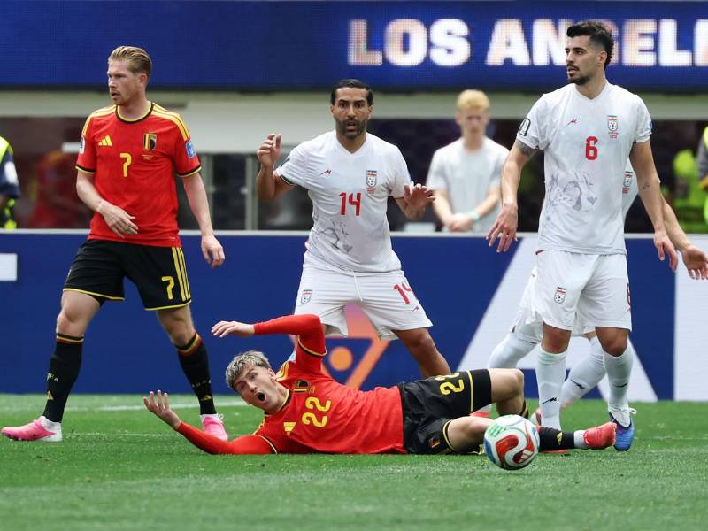 Bélgica e Irán se miden por la segunda jornada del Grupo G del Mundial 2026.