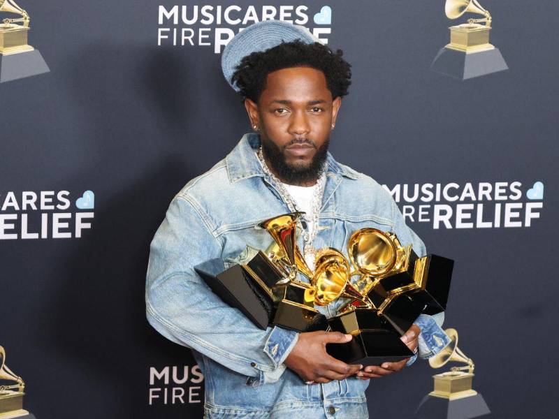 Fotografía de archivo fechada del rapero estadounidense Kendrick Lamar.