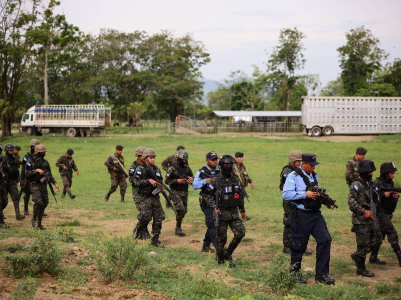 La zona fronteriza en Corinto, Omoa se militarizó tras la tragedia que conllevó el desaparecimiento de la Dipampco como unidad de élite.
