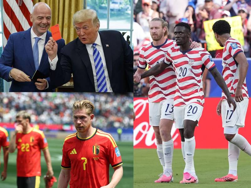 Un nuevo escándalo sacude el Mundial 2026 por la ayuda que le ha dado la FIFA a Estados Unidos para el partido de octavos de final ante Bélgica, gracias a la presión que ha metido Donald Trump a Gianni Infantino.