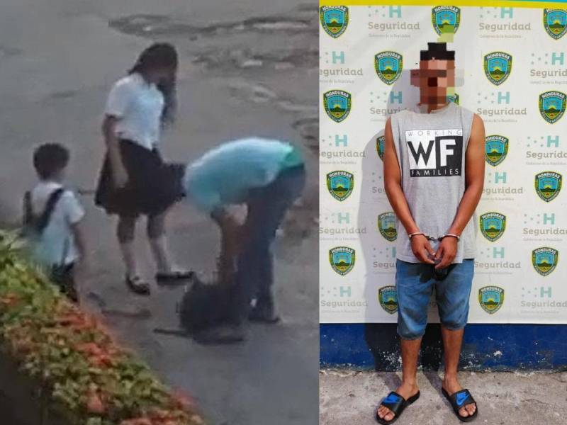 Lito Joel Euceda Villalobos, señalado previamente por el asalto a unos niños que se dirigían a la escuela, fue capturado ahora por un caso más grave relacionado con delitos contra una menor de edad en el departamento de Valle.